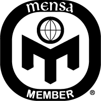 Mensa Member logo